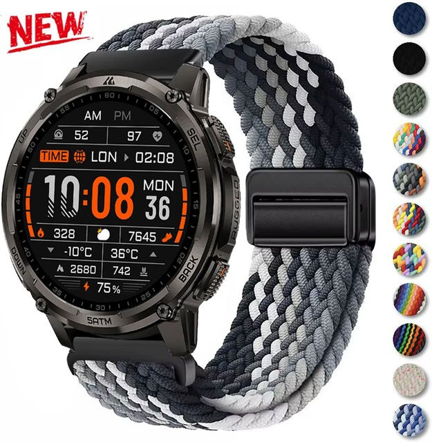 Uhrenarmband Nylon, Magnetisch, Kospet Tank T4C M4C T3 M3 T2 M2 T3 Ultra M3 Ultra Magic P10 R10 ORB - Bild 1