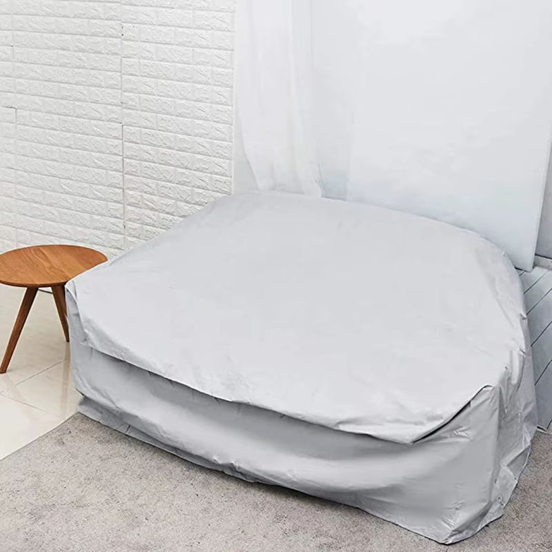 MY·BAKERMAN Wasserabweisende Gartenmöbel Abdeckungen für Sofa und Tisch in Grau/Silber - Bild 5