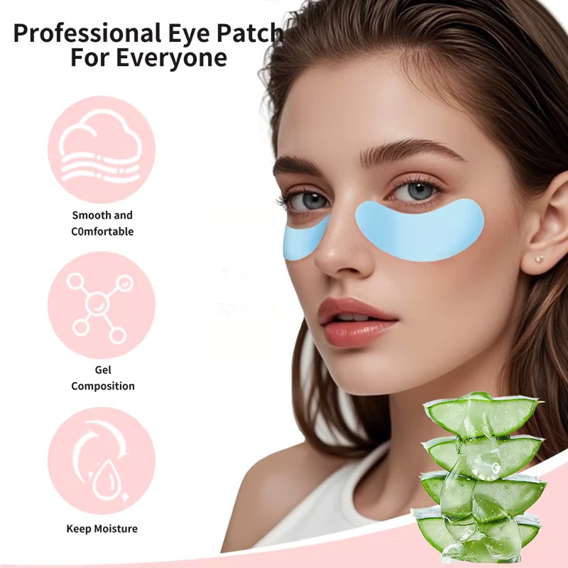 myaokue-up Gel Augenpads für Wimpernverlängerung, 50 Paar - Bild 2