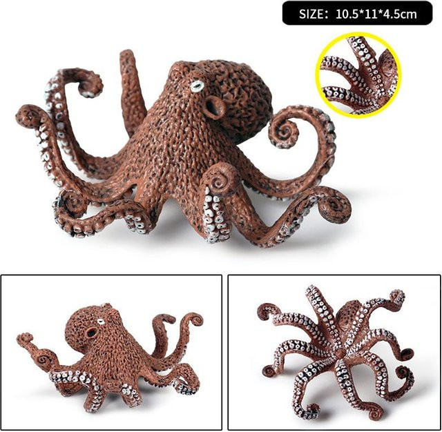 Oenux Meeresleben Tintenfisch Krake Actionfigur 3-6 Jahre - Bild 1