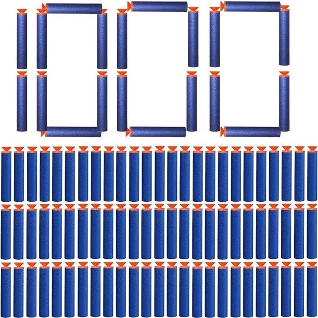 ZIVCONCING Nachfüll-Darts, blaue Sauggeschosse, Nerf, Schaumstoff - Bild 1