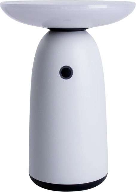 Näve LED-Solar-Tischleuchte Ada Weiß, dimmbar mit Dämmerungssensor, Höhe: 22,5 cm, Durchmesser: 16 cm - Bild 1