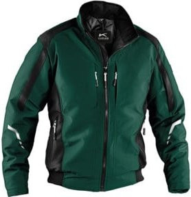 Kübler Weather Jacke in Moosgrün/Schwarz, Größe S - Bild 1