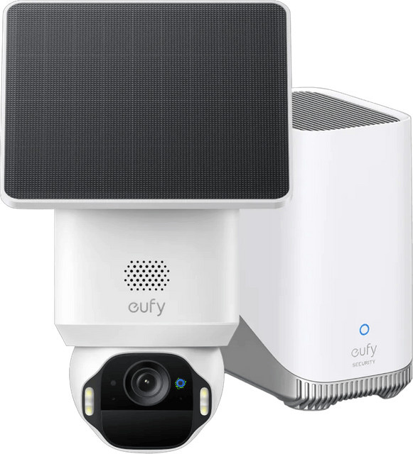 eufy SoloCam E42 Action Camera mit HomeBase 3 in Weiß - Bild 1