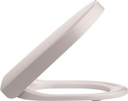 Pressalit WC-Sitz P3 in Weiß, D-Form, Breite: 35 cm, Länge: 43,5 cm - Bild 1