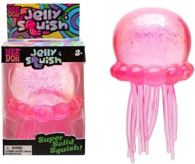 Needoh Quallen-Quetschie, Anti-Stress-Spielzeug, Weiche Qualle - Bild 1