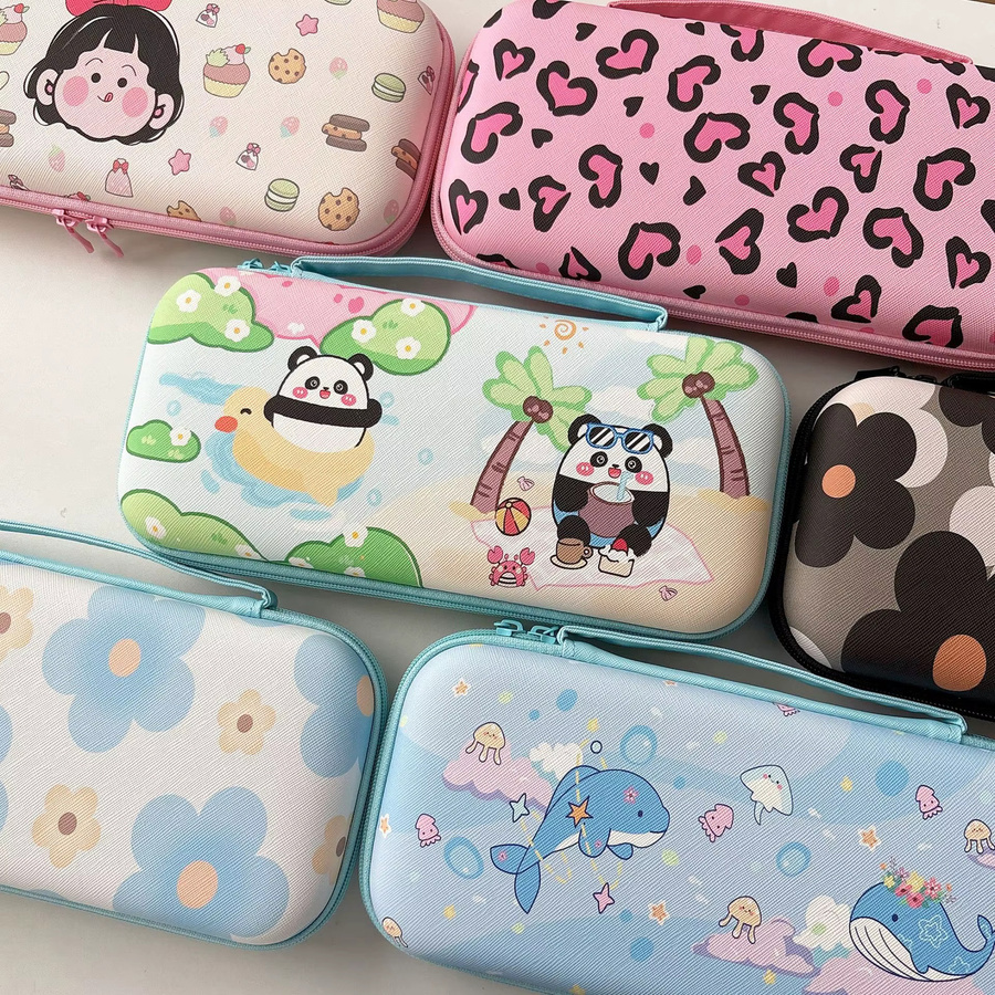 Nintendo Switch 2 Aufbewahrungstasche aus Leder PU im Cartoon-Design - Bild 2