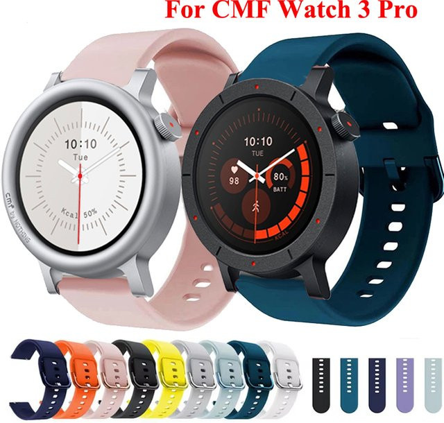 Uhrenarmband Nothing CMF Watch 3 Pro, Silikon - Bild 1