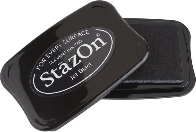 Staz-On Stempelkissen in Schwarz - Bild 1