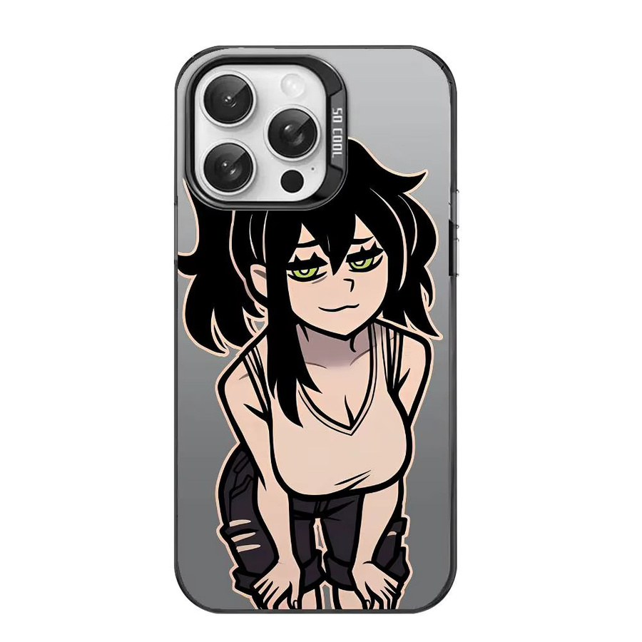 Aurora Funda Handyhülle Sarg von Andy und Leyley für iPhone 17 16 15 14 13 12 11 Pro Max, mehrfarbig, matt, lasermetallisch - Bild 5