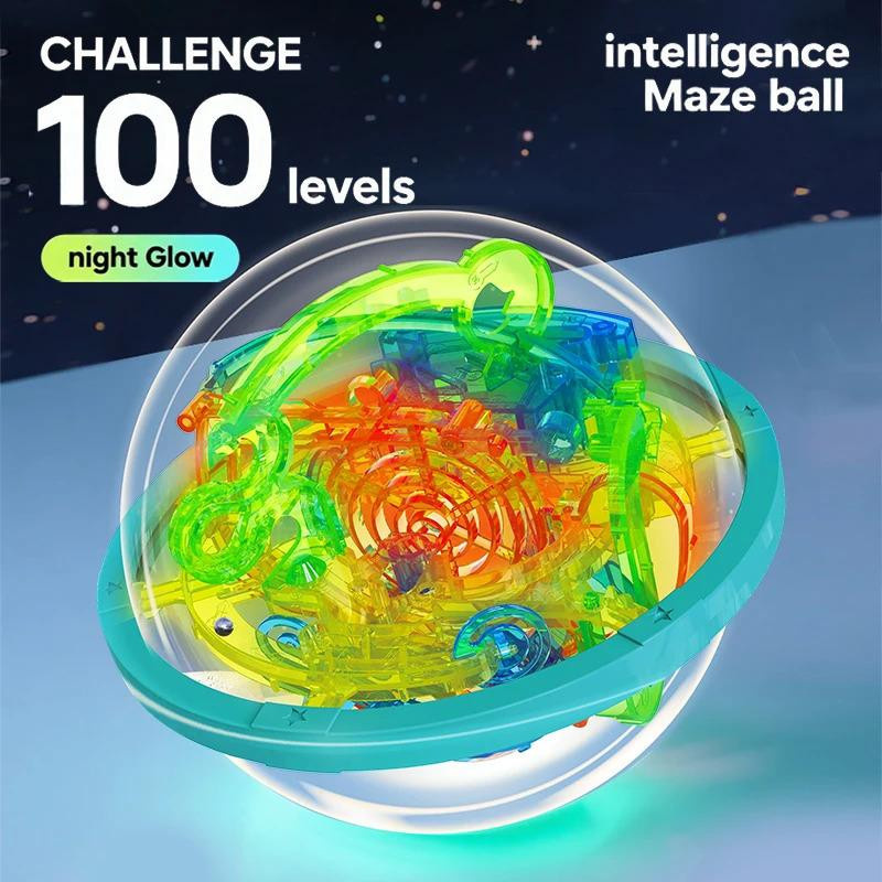 Yiran toy Labyrinth Puzzle violett ab 3 Jahren - Bild 2