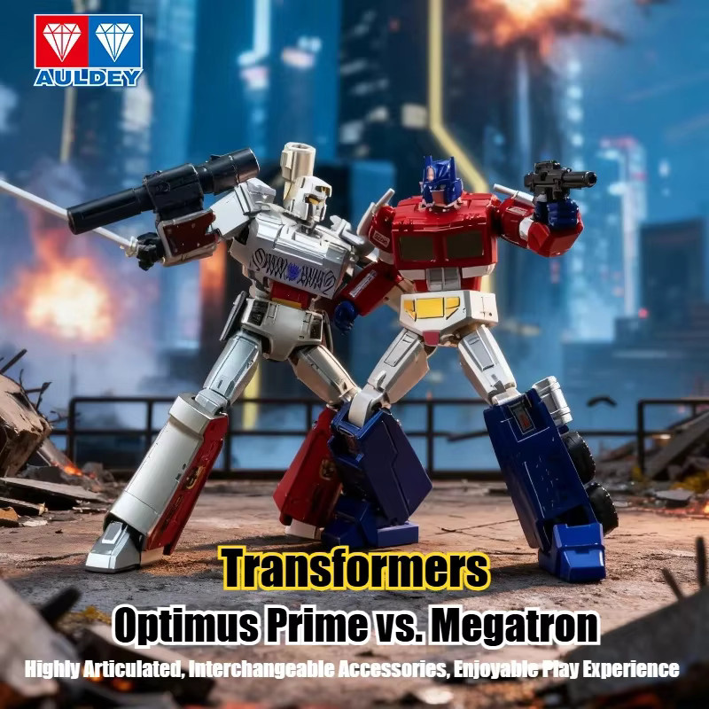 AULDEY Transformers Mystery Box Optimus Prime Megatron, Actionfigur, Modellset - Bild 2