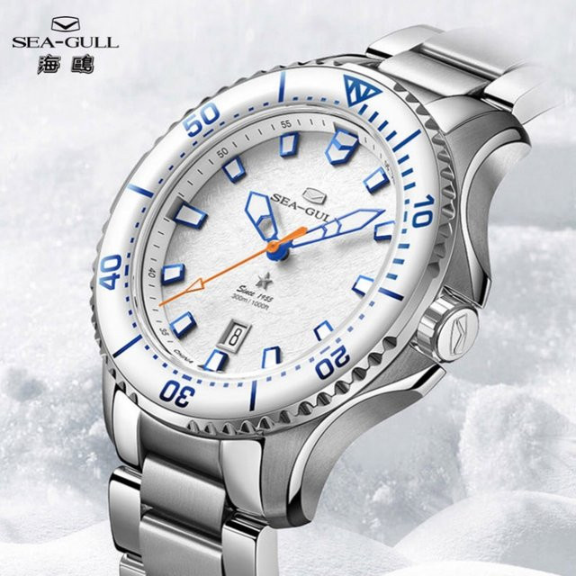 Seagull Armbanduhr Ocean Series Pro, Automatik, Edelstahl, Herren - Bild 1