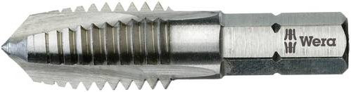 Wera Einschnittgewindebohrer-Bit M5 HSS metrisch rechts, Farbe: Silber - Bild 1