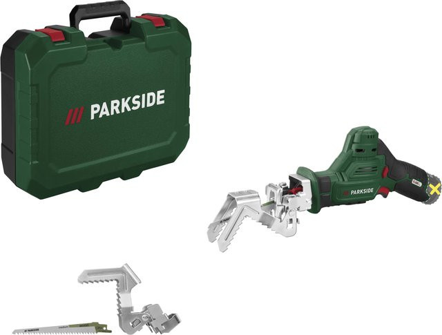 Parkside 12 V Akku-Astsäge PAAS 12 C3 in Grün, ohne Akku und Ladegerät - Bild 1