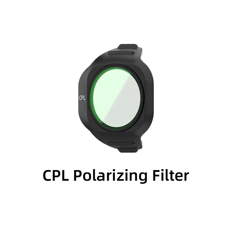 RCSTQ Objektivfilter Set für DJI Mini 5 Pro mit UV, CPL und ND Filtern (ND8/ND16/ND32/ND64) in Schwarz - Bild 5