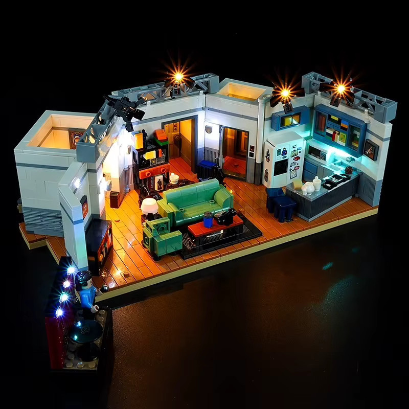 LED-Beleuchtungsset in Schwarz passend für LEGO Seinfeld Ideas 21328 - Bild 2