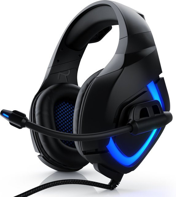 CSL USB Gaming Headset GHS-103 mit Mikrofon in Schwarz für PC und PS4/PS4 Pro - Bild 1