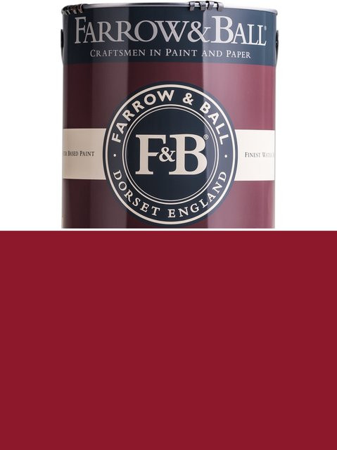 Farrow & Ball Modern Eggshell Wandfarbe Rectory Red 217, Farbe: Rot, 2,5 l - Bild 1