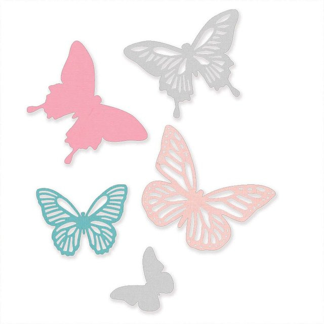 Sizzix Thinlits Die Set Butterflies by Sophie Guilar - Bild 1