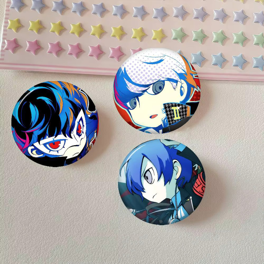 Kayou Cartoon Persona 3 Anstecknadeln, Abzeichen, Tier-Broschen - Bild 2