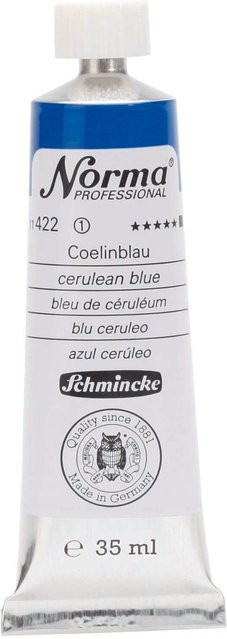 Schmincke Norma Ölfarbe Coelinblau 35 ml - Bild 1