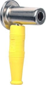 Gira Potentialstecker 044757 in Gelb - Bild 1