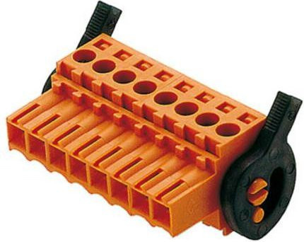 Weidmüller Buchsengehäuse-Kabel BL/SL Orange, Polzahl 12, Rastermaß 3.50 mm, 36 Stück - Bild 1