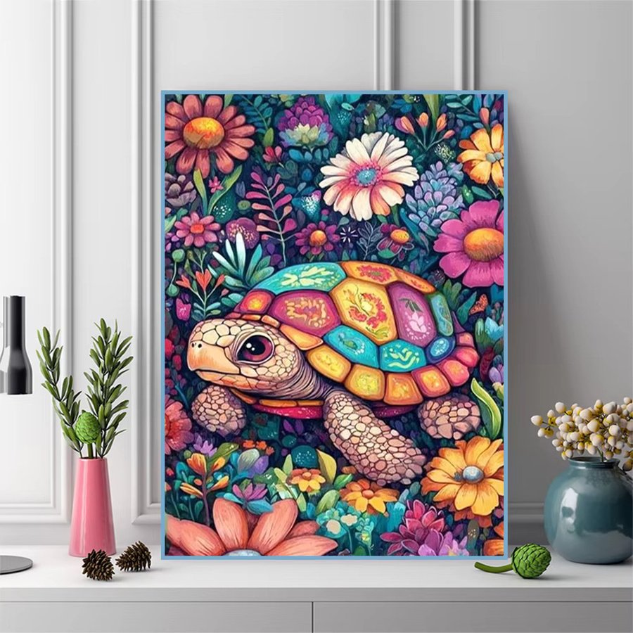 Momoart Diamant-Mosaik Schildkröte, Bastelset, Tiere - Bild 3