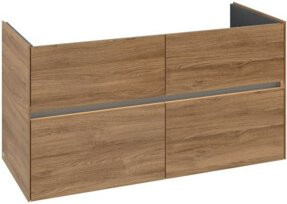 V&B Waschtischunterschrank Collaro mit Waschbecken und LED-Beleuchtung B/T/H: 116,1 x 48,0 x 61,0 cm - Bild 1
