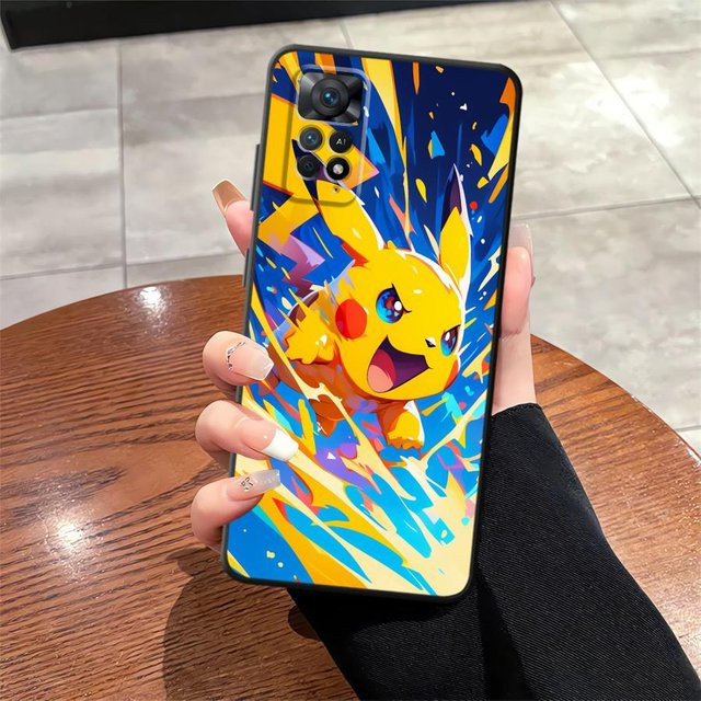 Pikachu Pokemon Handyhülle für Xiaomi Redmi Note Serie in Multicolour - Bild 1