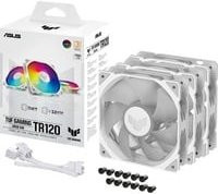 Asus TUF GAMING TR120 ARGB Gehäuselüfter Weiß B/H/T: 120 x 120 x 28 mm - Bild 1