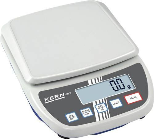 Kern Schulwaage EMS 6K0.1+C in Silber mit 6kg Wägebereich und 0,1g Ablesbarkeit - Bild 1