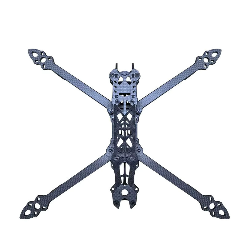 Foxhound Drohnenrahmen-Kit Mark4 7 Zoll in Schwarz aus 3K-Kohlefaser für FPV Freestyle RC Racing - Bild 3