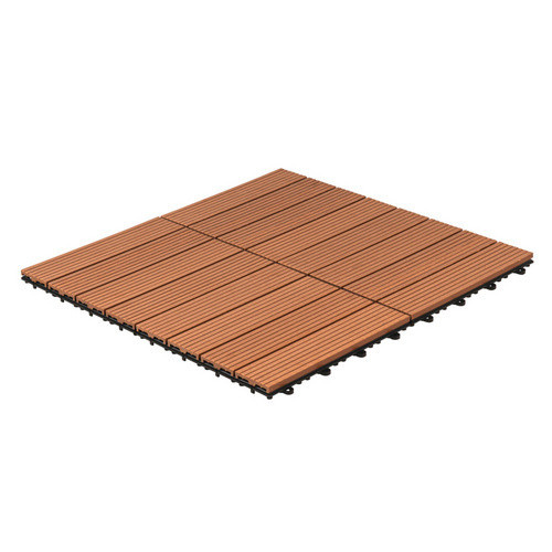 Home Deluxe WPC Klickfliesen Bavaro Holzoptik Braun H x B x T: 2,2 x 30 x 30 cm - Bild 3