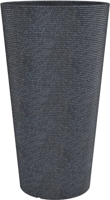 Scheurich Pflanzgefäß Coneo High in Schwarz Granit mit Durchmesser: 28,5 cm - Bild 1