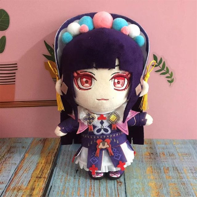 Fashnics Genshin Impact Plüschtier Keqing Shenhe Yun Jin Cosplay Anime Spiel - Bild 1