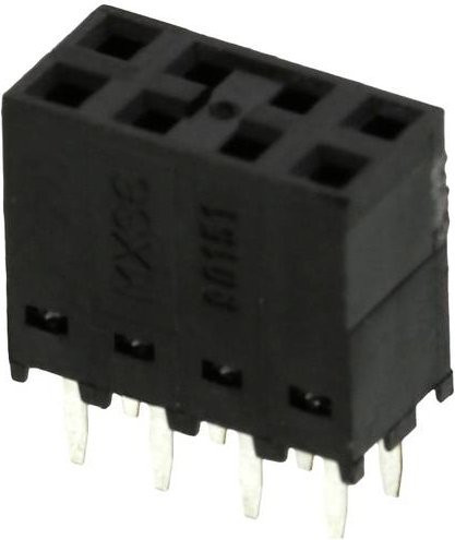 Molex Buchsengehäuse-Platine Schwarz mit 8 Polen (901512108) - Bild 1