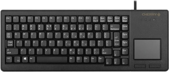 Cherry XS G84-5500 Mechanische USB-Tastatur mit Touchpad, US-Layout, Schwarz - Bild 2