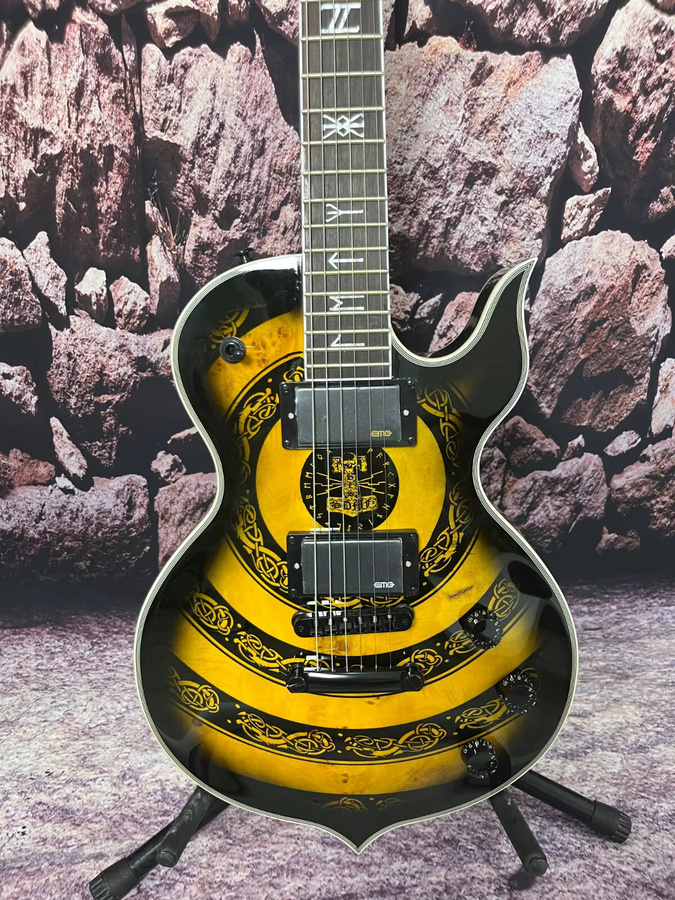 Wylde Audio Totem E-Gitarre mit schwarzer Hardware - Bild 3