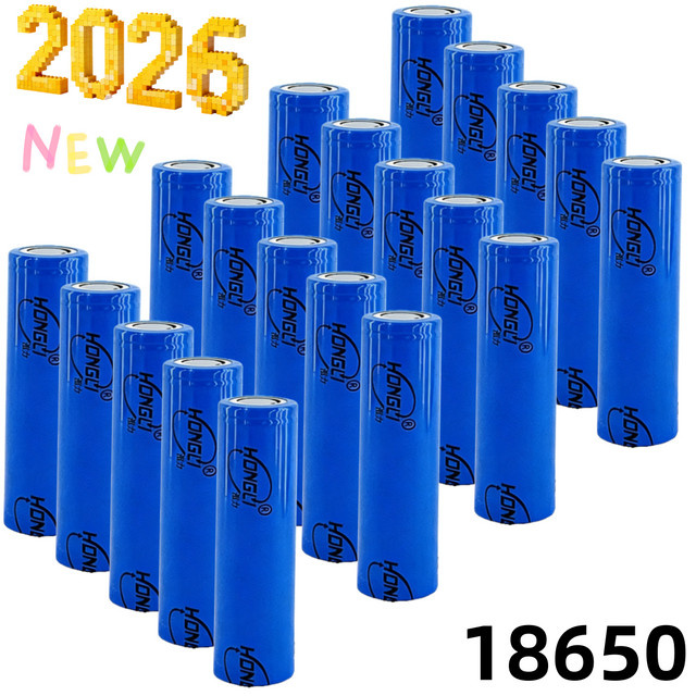 WHITECRANE 18650 Lithium-Ionen-Akku, 2000 mAh, 3,7 V, Blau - Bild 1