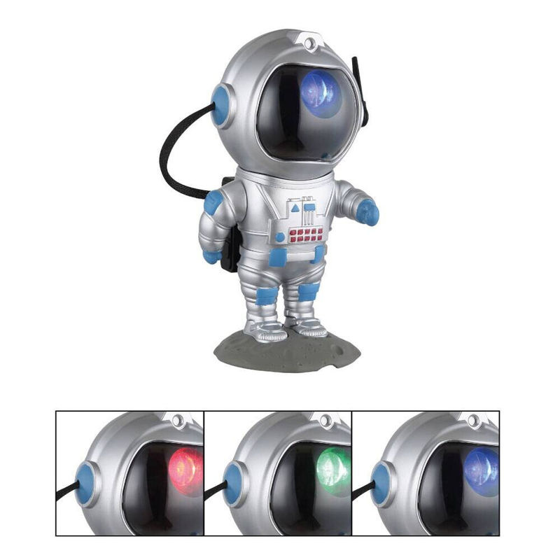 GLOBO Tischleuchte Cosmo LED aus Kunststoff in Silber und Blau B/H/T: 11 x 22,5 x 12 cm - Bild 2