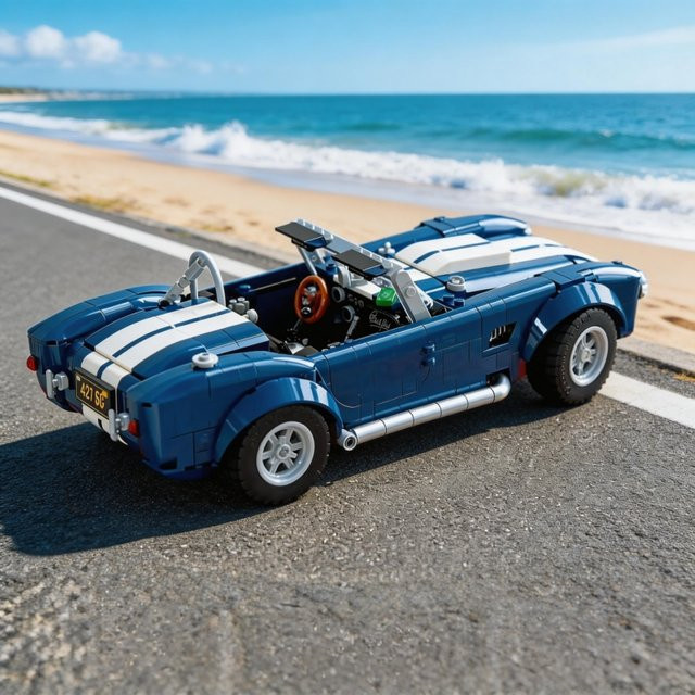 GSF Shelby Cobra Sportwagen, Modellbausatz, 1241 Teile - Bild 1