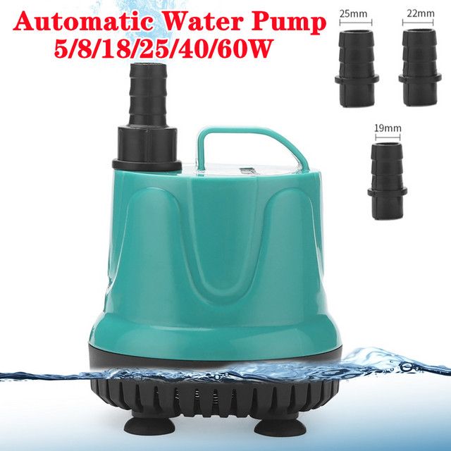 Dreamburgh Wasserdichte Tauchpumpe mit 360 Grad Funktion für Aquarium und Teich, automatische Saugpumpe mit 300 bis 1000 l/h Förderleistung - Bild 1