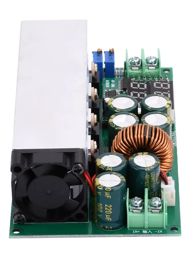 Gaqqee Step-Down-Leistungsmodul 600 W, DC12–80 V, 20 A, einstellbares Konstantstrom- und Konstantspannungsmodul mit Spannungs- und Stromanzeige, multicolour - Bild 3