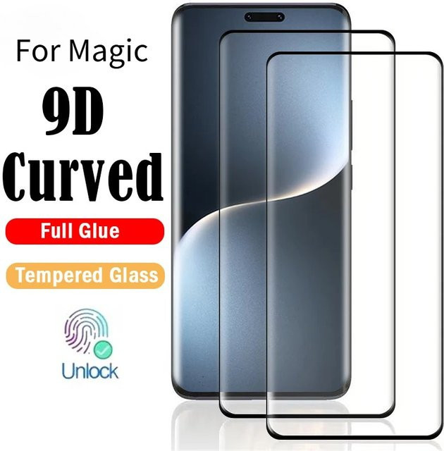 2 Stück Displayschutzfolie aus gehärtetem Glas für Honor 300 Ultra, 300 Pro, 300, 200, 100, 90, transparent und hochauflösend - Bild 1