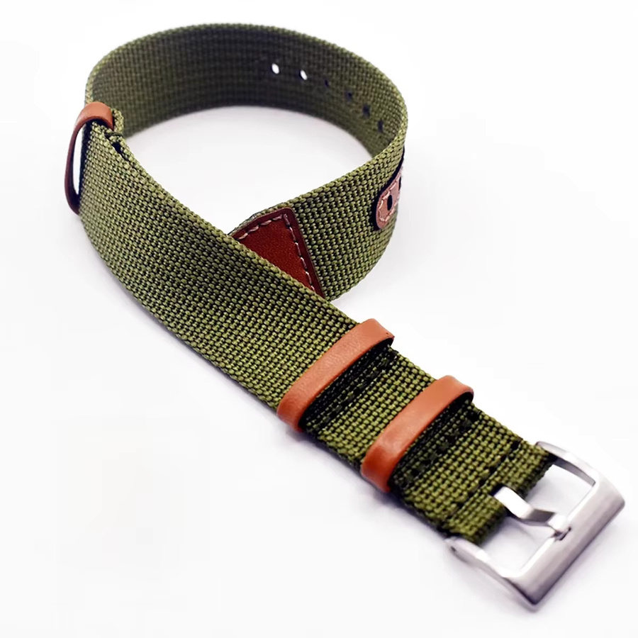 Uhrenarmband Canvas Nylon, Bunt, Unisex - Bild 5
