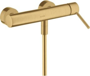 Hansgrohe Axor Starck Brause-Einhebelmischer in gebürstetem Gold - Bild 1