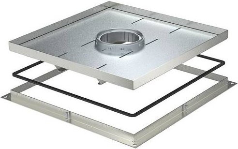 OBO Bettermann RKF2 SL2 V3 30 Schwerlastkassette in Silber - Bild 1