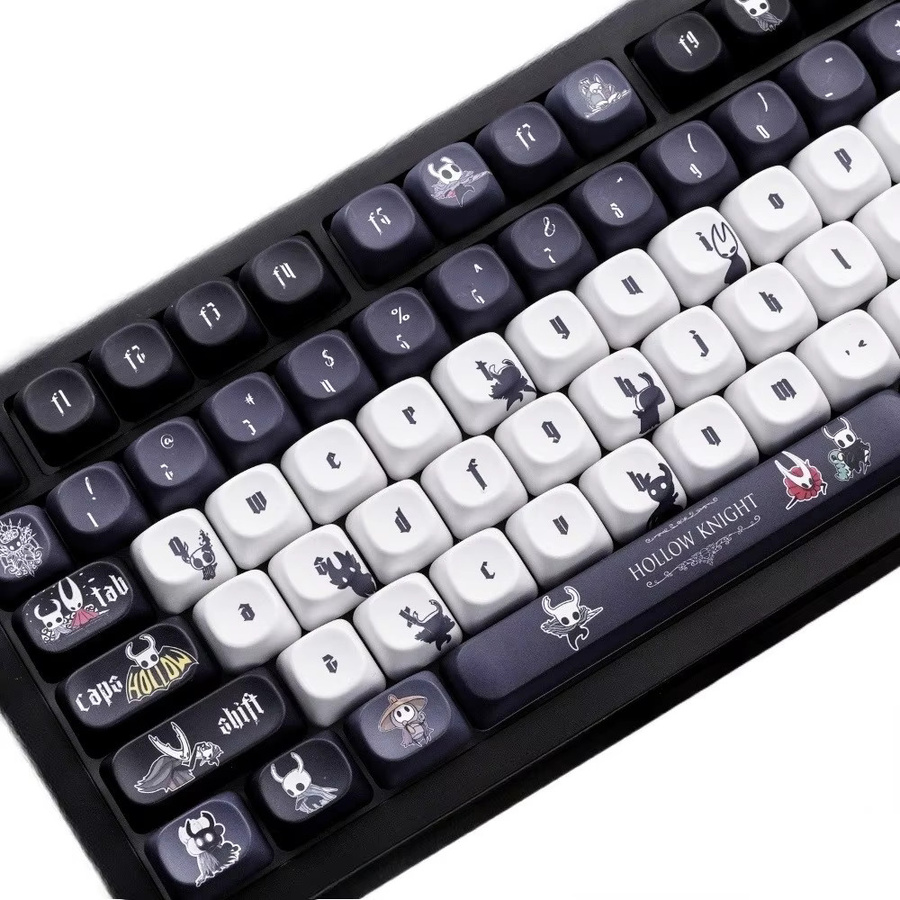 MAIMOOO Hollow Knight Theme Tastenkappen-Set MOA Cherry Profile PBT Custom Keycaps in Multicolour für mechanische Tastaturen - Bild 7
